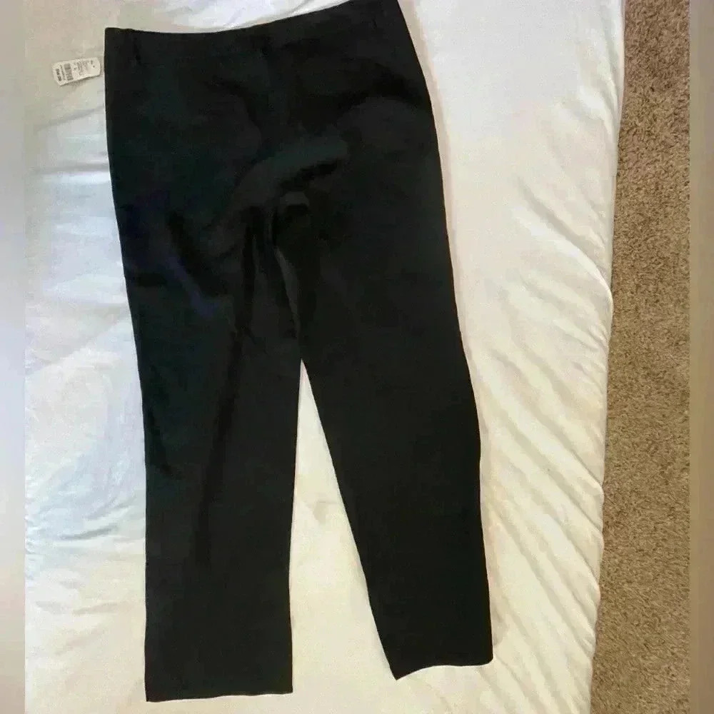 73. Ladies Black Polyester Pant size L - Picture 5 of 5